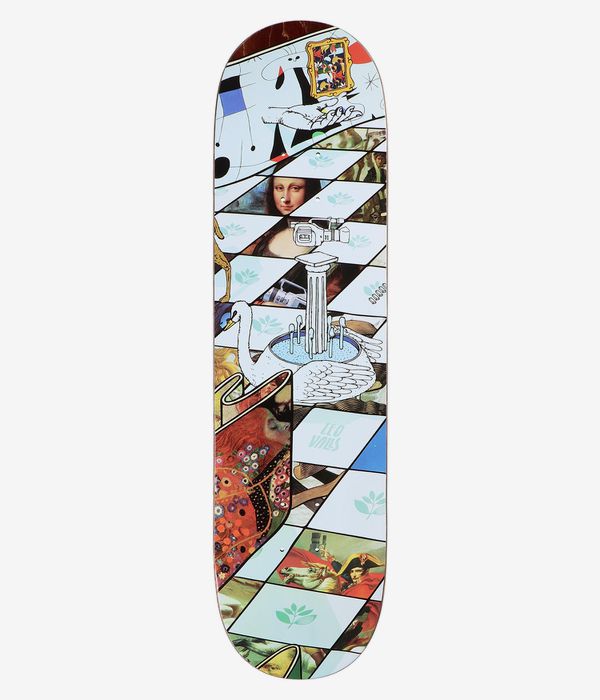 Magenta Valls Museum Series 8.25" Planche de skateboard (multi)