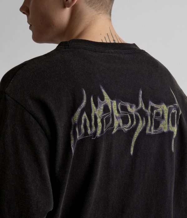 Wasted Paris Skull Long sleeve (faded black black)