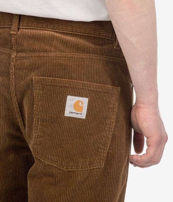 Carhartt WIP Newel Pant Coventry Pants (deep h brown rinsed)