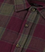 Brixton Cru Linen Blend Shirt (olive surplus port)