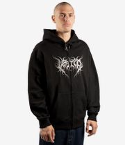 Wasted Paris Skylab Zip-Sweatshirt avec capuchon (black)