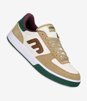 Etnies x Skate Wild Emerson Shoes (tan green)