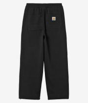 Carhartt WIP Double Knee Sweat Pant Pants (black stone washed)