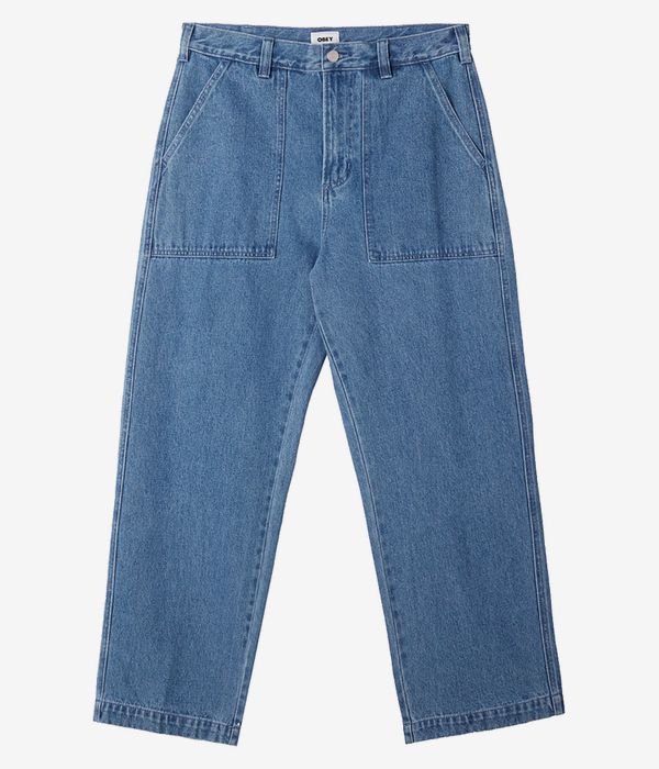 Obey Big Timer Utillity Jeans (light indigo)