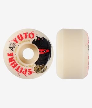 Spitfire x April Formula Four Yuto Conical Full Roues (natural) 54 mm 99A 4 Pack