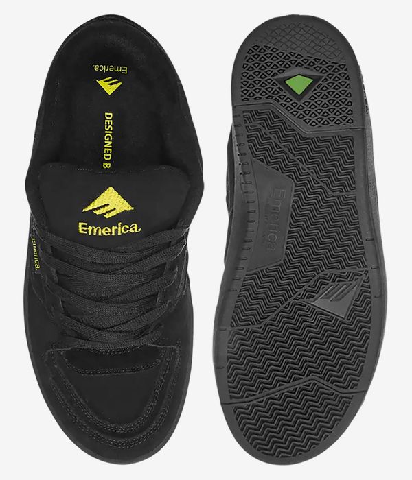 Emerica Mute Zapatilla (black yellow black)