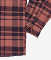 Patagonia Insulated Organic Cotton Fjord Flannel Jacket (ice caps burl red)
