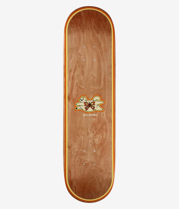 Leon Karssen Fatcatfly 8.25" Skateboard Deck (brown)