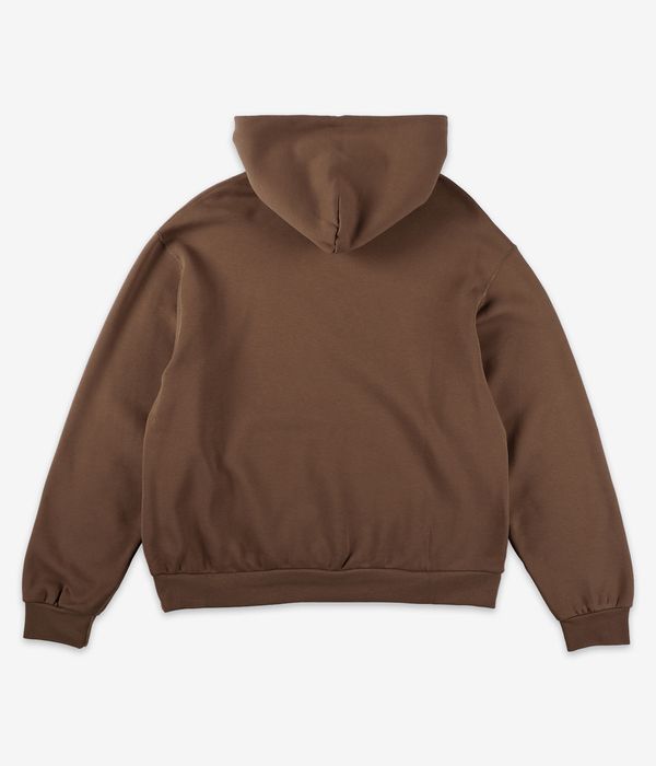 Nike SB Essential Logo sweat à capuche (mosswood brown white)