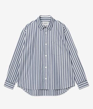 Carhartt WIP Malden Poplin Chemise (stripe angelite)