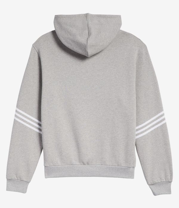adidas Classic Hoodie (medium grey heather white)