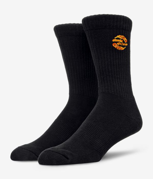 skatedeluxe Flame Chaussettes US 6-13 (black)