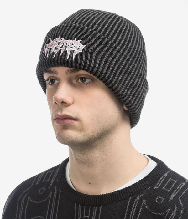 Wasted Paris Two Tones Feeler Beanie (charcoal black)