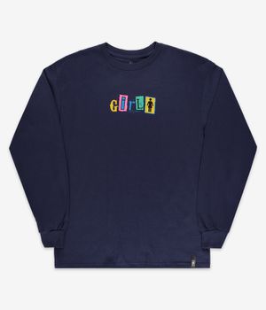 Girl Out To Lunch Longsleeve (navy)