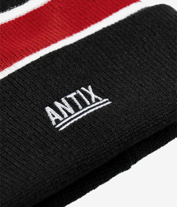 Antix Nostra Bonnet (black red white)