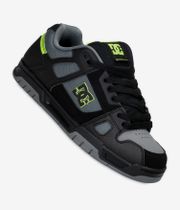 DC Stag Shoes (black lime)
