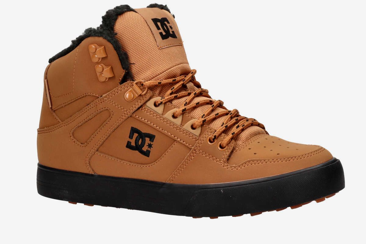 DC Pure High Top WC WNT Shoes (wheat black)