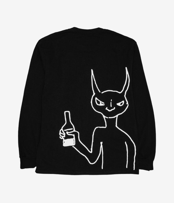 Fucking Awesome Drunk Alien Longsleeve (black)