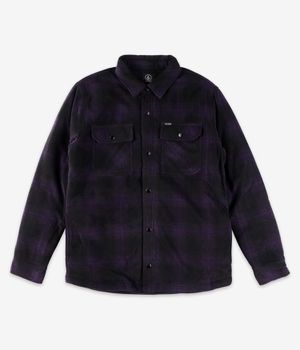 Volcom Bowered Fleece Shirt Giacca (dark purple)