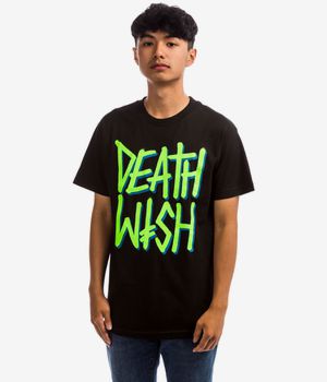Deathwish Deathstack T-Shirt (black light green)