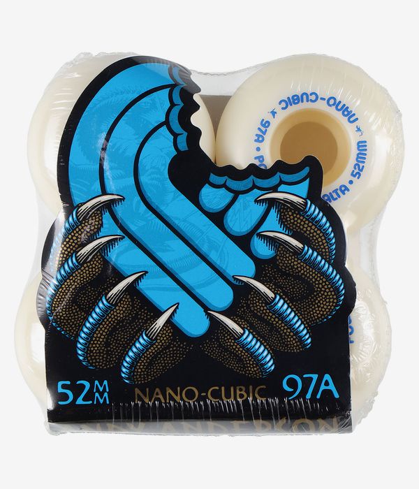 Powell-Peralta Dragons Nano Cubic Anderson Asymmetrical Ruote (offwhite) 52 mm 97A pacco da 4