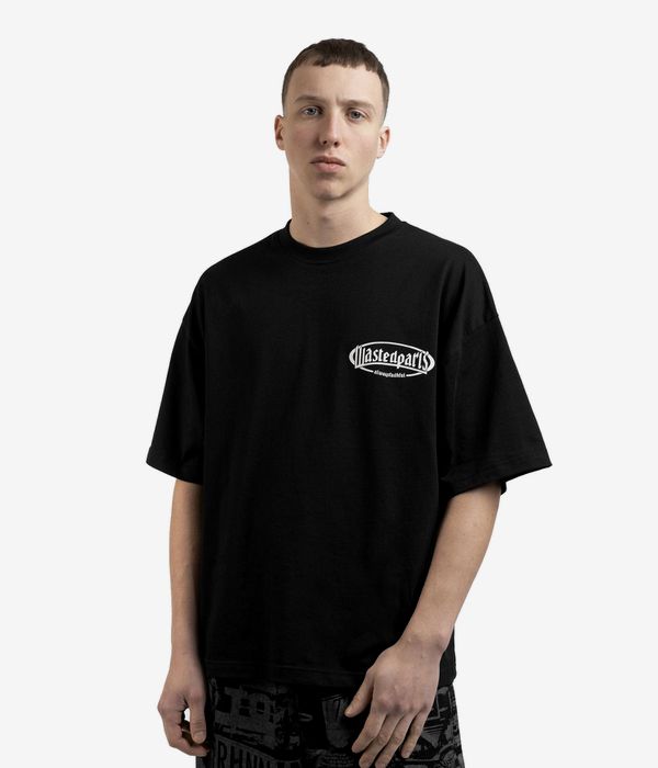 Wasted Paris Yard Boxy T-Shirt (black)