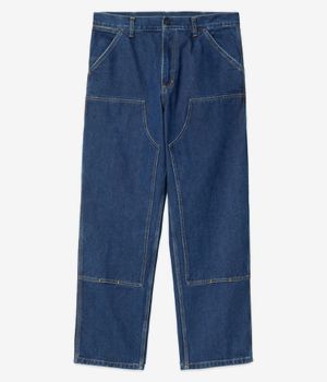 Carhartt WIP Double Knee Cotton Pant Smith Jeans (blue stone washed)