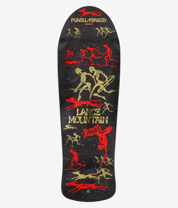 Powell-Peralta Mountain BB S16 Limited Edition 9.9" Skateboard Deck (black gold)