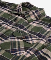 Brixton Bowery Camicia (cypress green washed navy white)