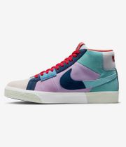 Nike SB Zoom Blazer Mid Premium Shoes (lilac court blue)