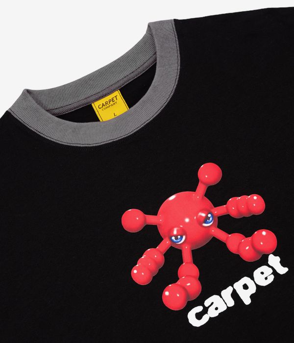 Carpet Company Bacteria Ringer T-Shirt (black)