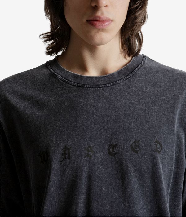 Wasted Paris Splinter Faded T-Shirt (faded black)