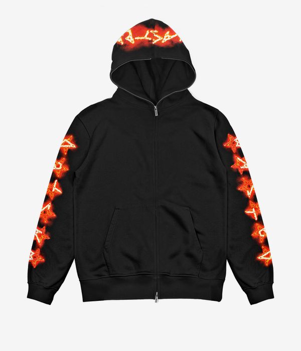 Wasted Paris Surt Zip-Hoodie (black)