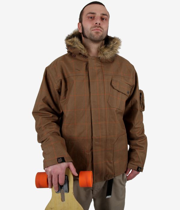 Ensi Natural Roots Giacca (camel check)