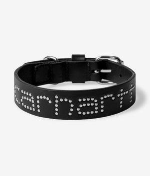 Carhartt WIP Script Studs Dog Collar Leather S/M Acc. (black)