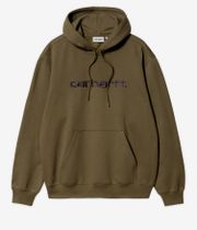 Carhartt WIP Basic Bluzy z Kapturem (highland cassis)