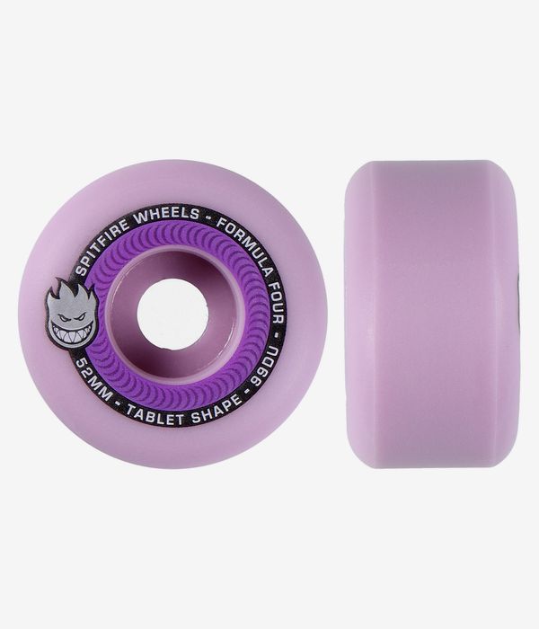 Spitfire Formula Four Colors Tablets Ruote (lavender) 52 mm 99A pacco da 4