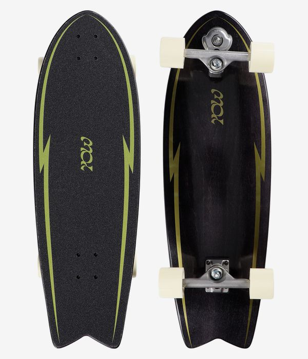 YOW Pipe 32" (81,3cm) Surfskate Cruiser (black)