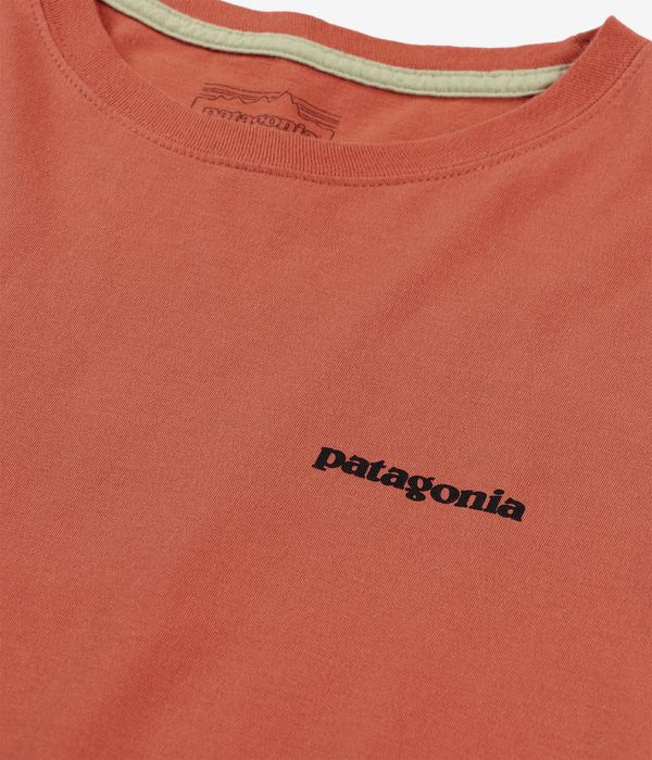Patagonia P-6 Logo T-Shirt (coal orange)