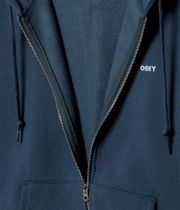 Obey Established Works Bold Zip-Hoodie (dark denim)