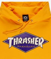 Thrasher Diamond Logo Bluzy z Kapturem (gold)