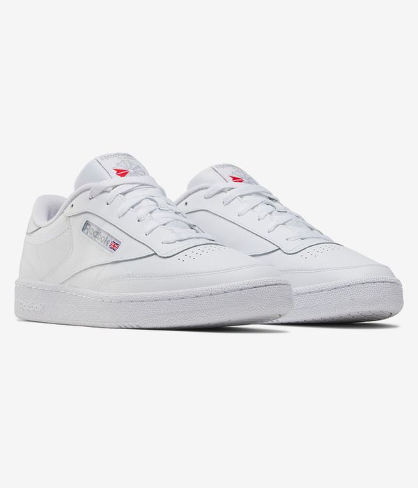 Reebok Club C 85 Shoes (white red)