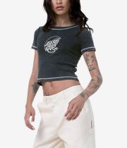 Santa Cruz Moon Dot Reflection Front T-Shirt women (black acid wash)