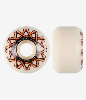 Bones X Formula V6 Rollen (white orange) 53 mm 95A 4er Pack