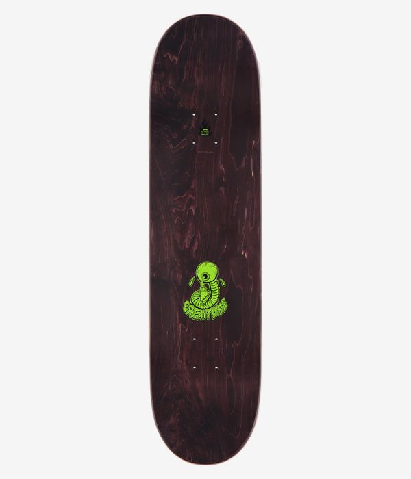 Creature Lockwood Burning Light 8.25" Planche de skateboard (green black)