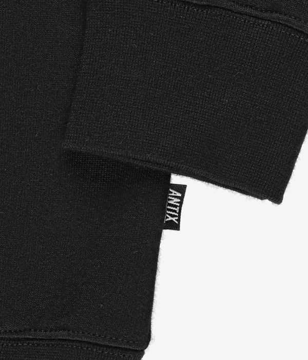 Antix Cadere Organic Zip-Sweatshirt avec capuchon (black)