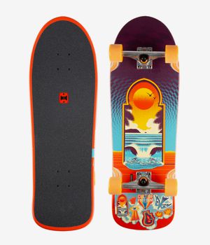 Globe Aperture 9.9" Complete-Skateboard (cult of freedom portal)