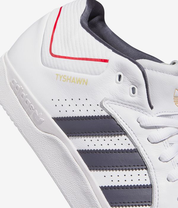 adidas Skateboarding Tyshawn Shoes (white aurora onix collegiate red)