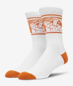 Anuell Labocks Sokken US 6-13 (orange white)
