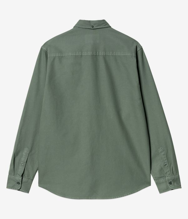 Carhartt WIP Bolton Oxford Shirt (duck green garment dyed)